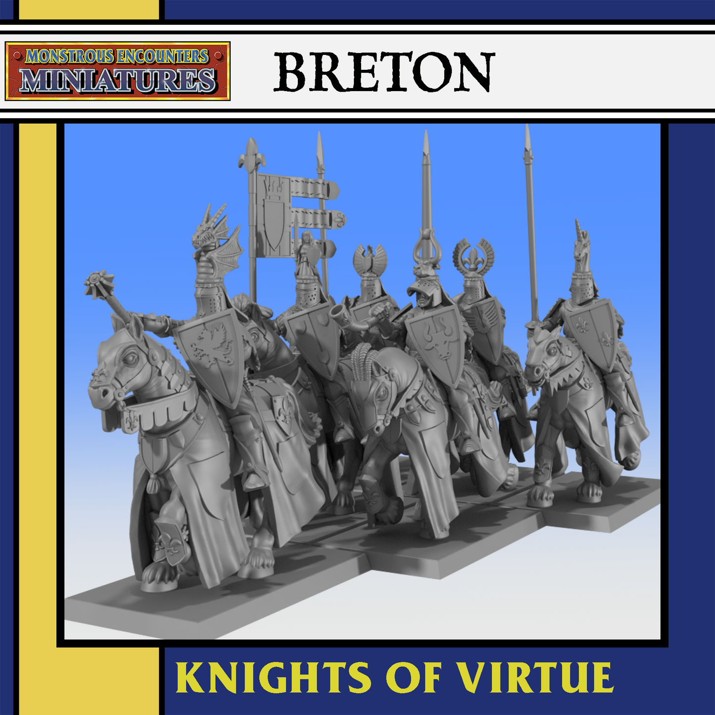 Breton: Knights of Virtue (6 figures)