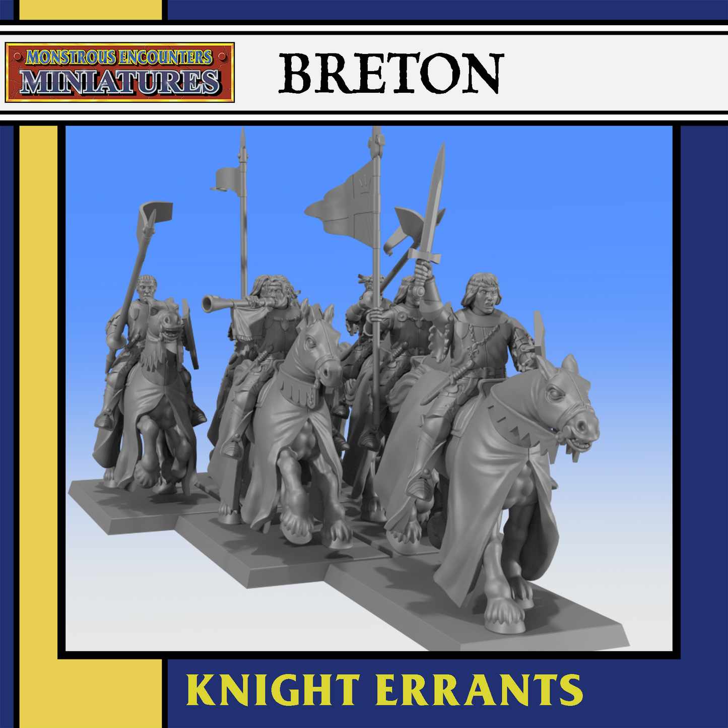 Breton: Knight Errants Unit (6 figures)