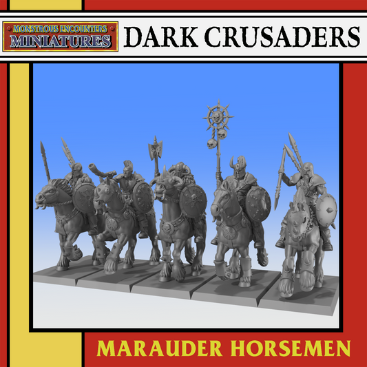 DARK CRUSADERS: Marauder Horsemen Unit