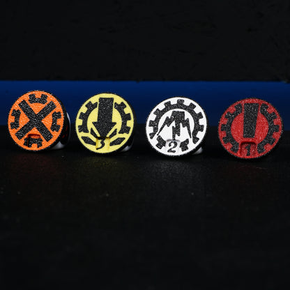 Tactical Status Dial – 25 mm (Magnetic Rotating Tracker Symbol / 0–3)