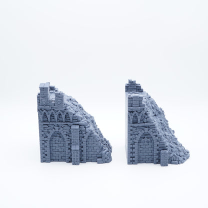 Crenellation Ruined Wall 5,25Inch/6Inch