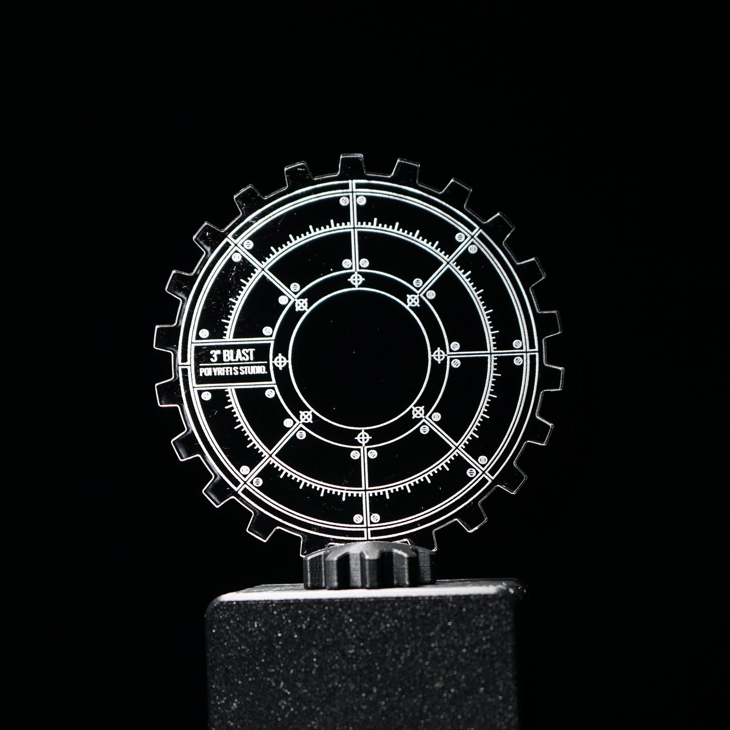 Machinae Precision Template Set (3-teilig) - Laser-Cut Acrylic (Plexiglas©)