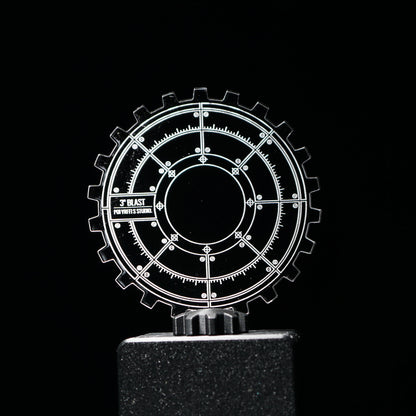 Machinae Precision Template Set (3-teilig) - Laser-Cut Acrylic (Plexiglas©)