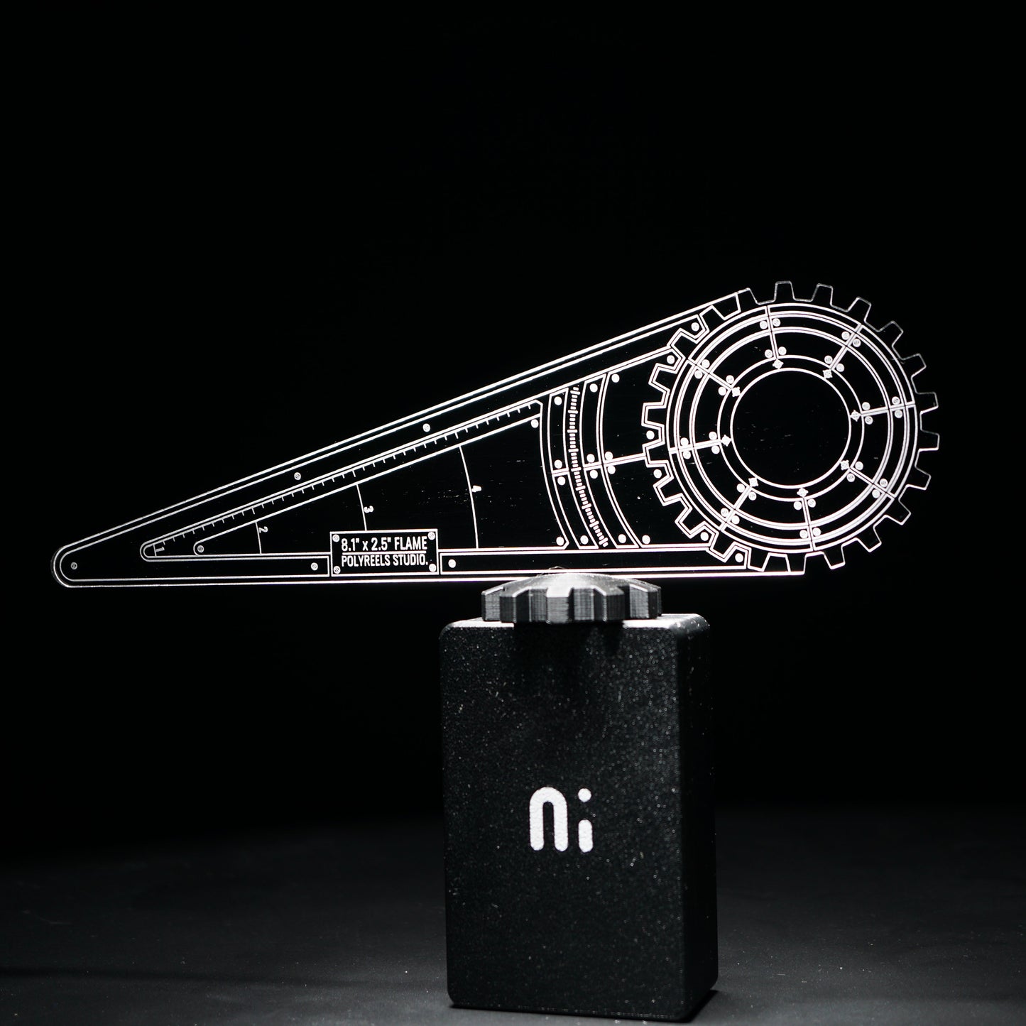 Machinae Precision Template Set (3-teilig) - Laser-Cut Acrylic (Plexiglas©)