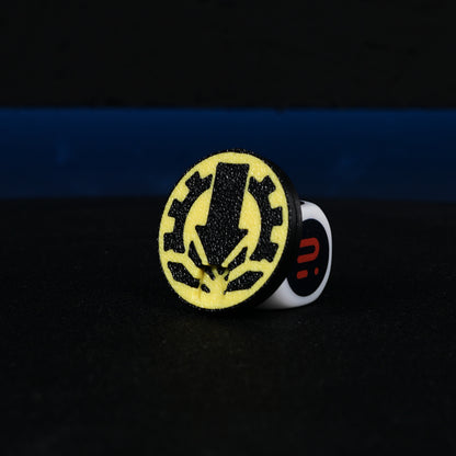 Tactical Status Dial – 25 mm (Magnetic Rotating Tracker Symbol / 0–3)