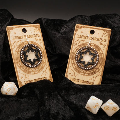 Arcane Essence – Light (35 mm Fantasy Ohrringe)