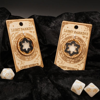 Arcane Essence – Light (35 mm Fantasy Ohrringe)