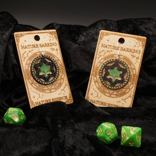 Arcane Essence – Nature (35 mm Fantasy Ohrringe)