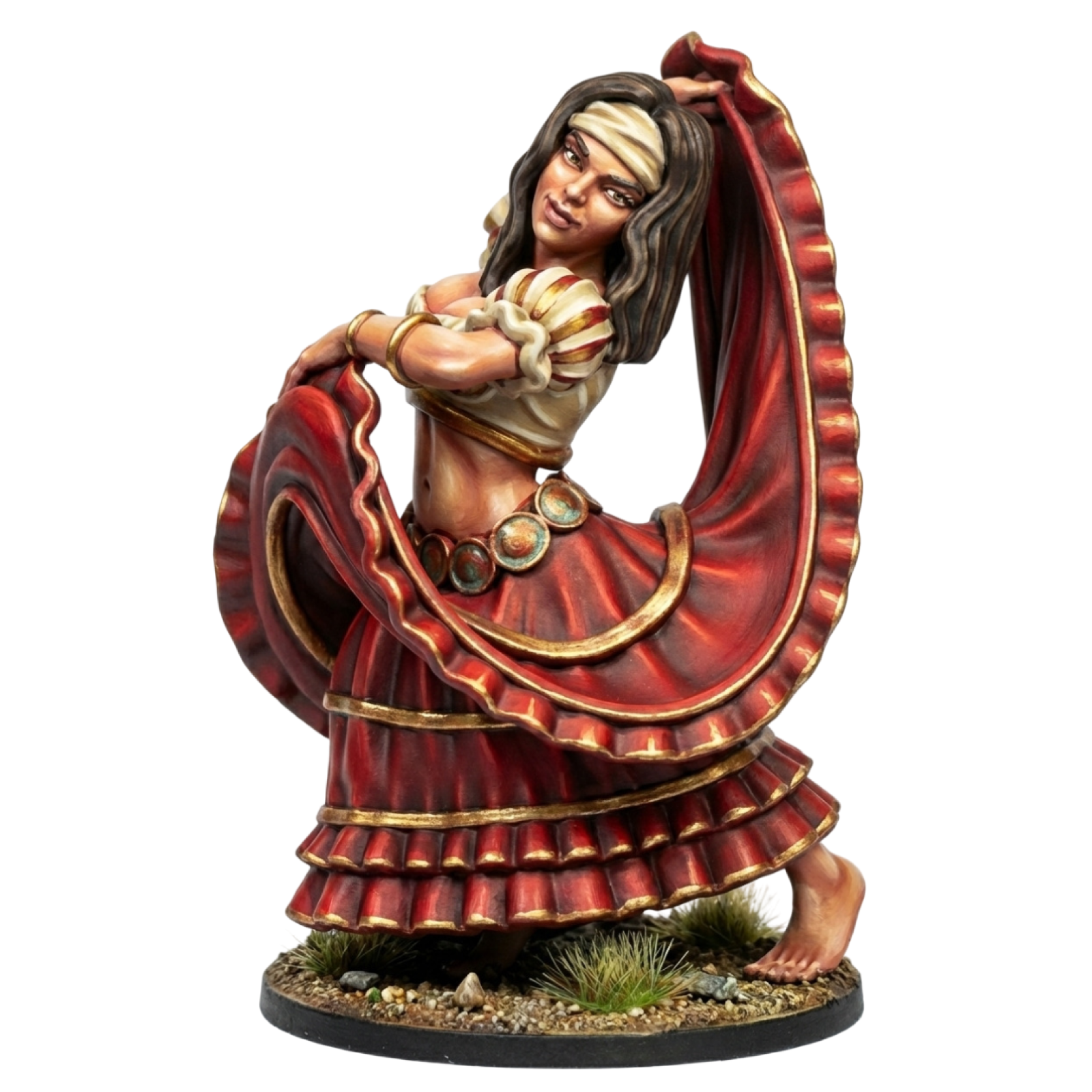 Folksheim - Zin Dancer 1 28/32mm - Tabletop & RPG Miniature, 3D ...