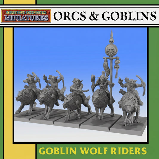 Goblin Wolf Riders Archer Unit