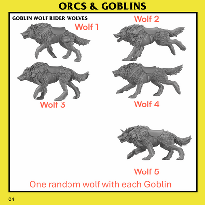 Goblin Wolf Riders Unit