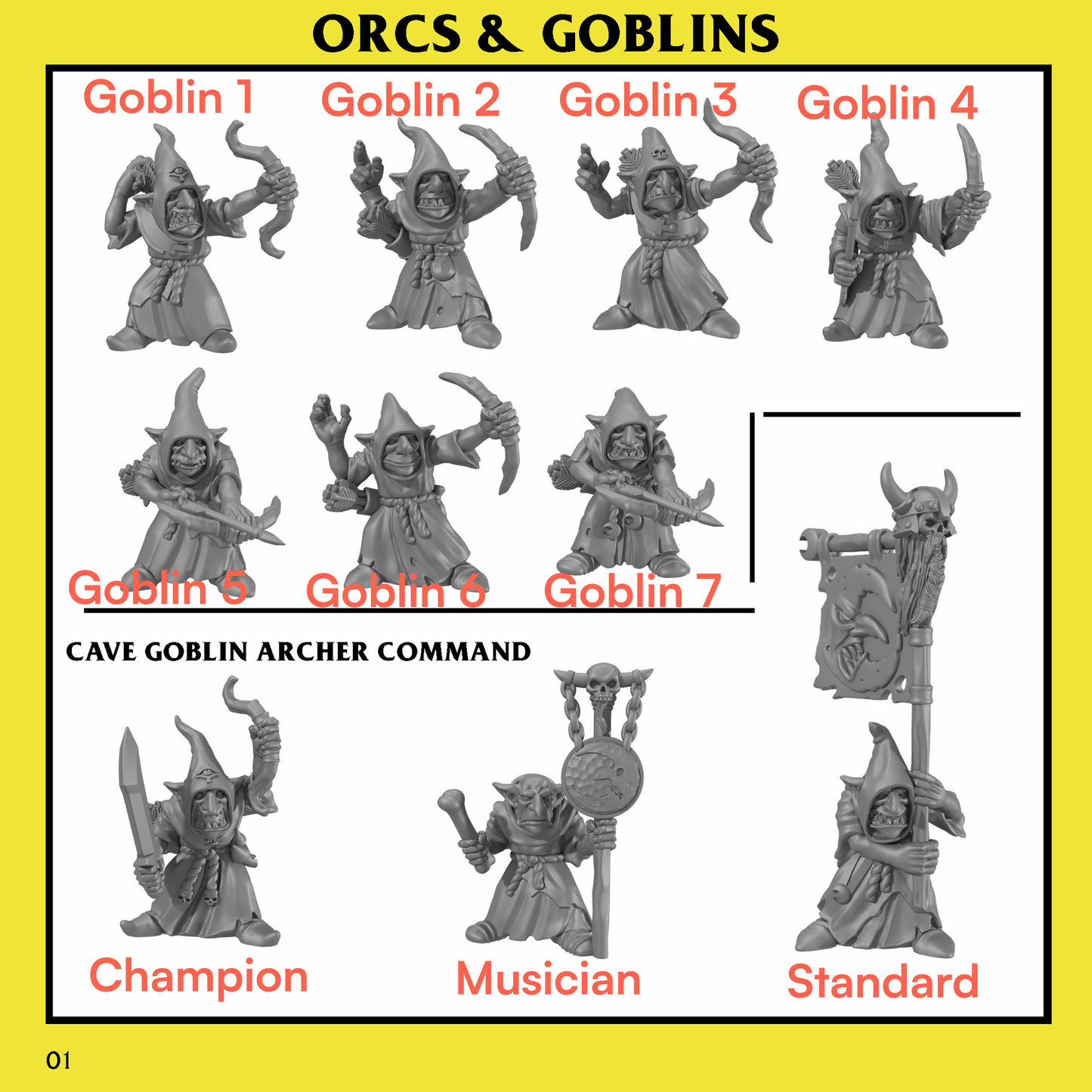 Cave Goblin Archers Unit