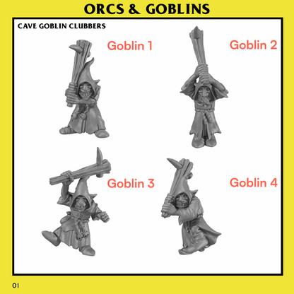 Cave Goblin Clubbers (5/10 Figuren)