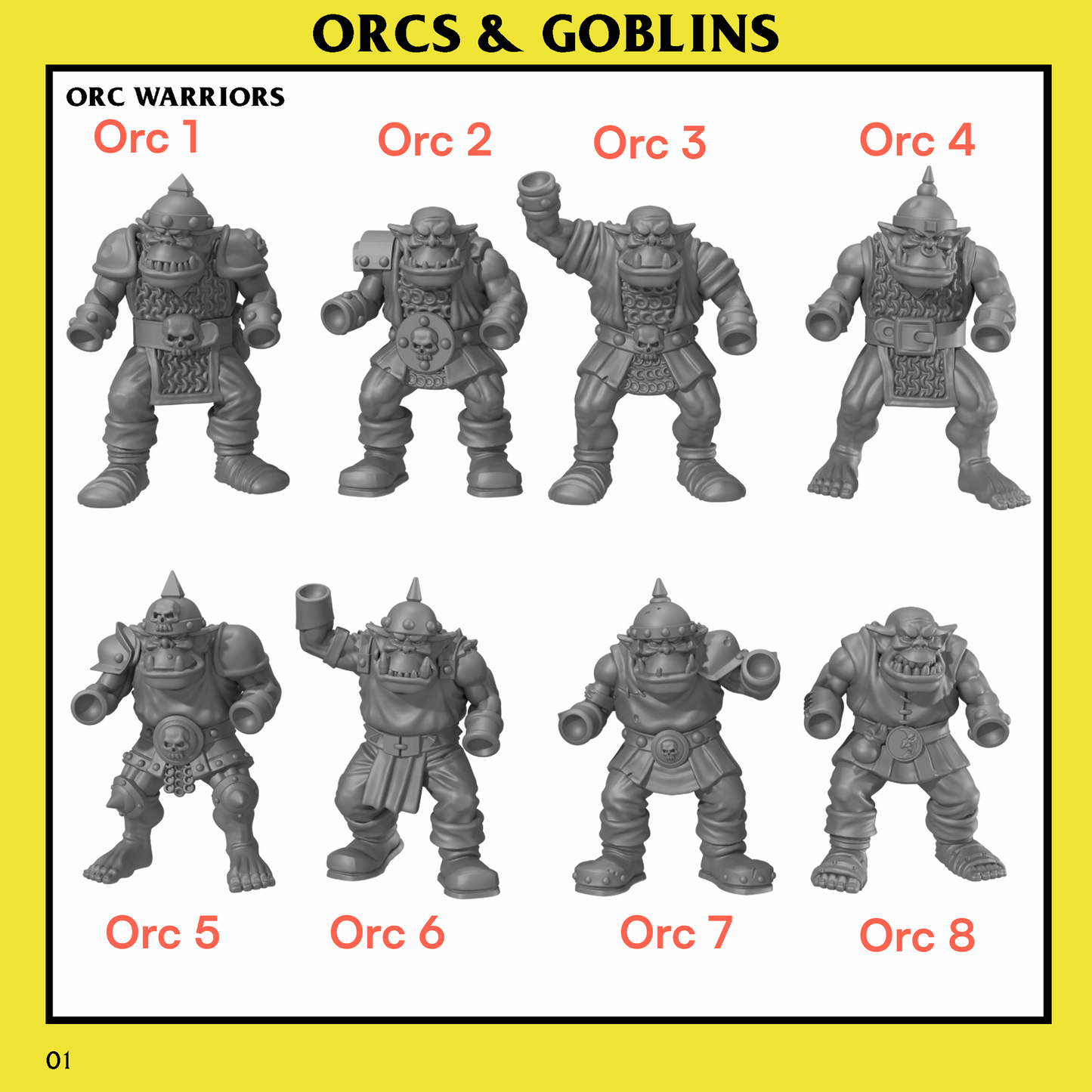 Orc Warriors Unit (15 Figuren)