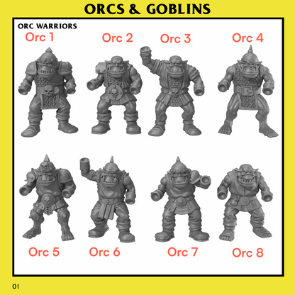 Orc Warriors Unit (15 Figuren)