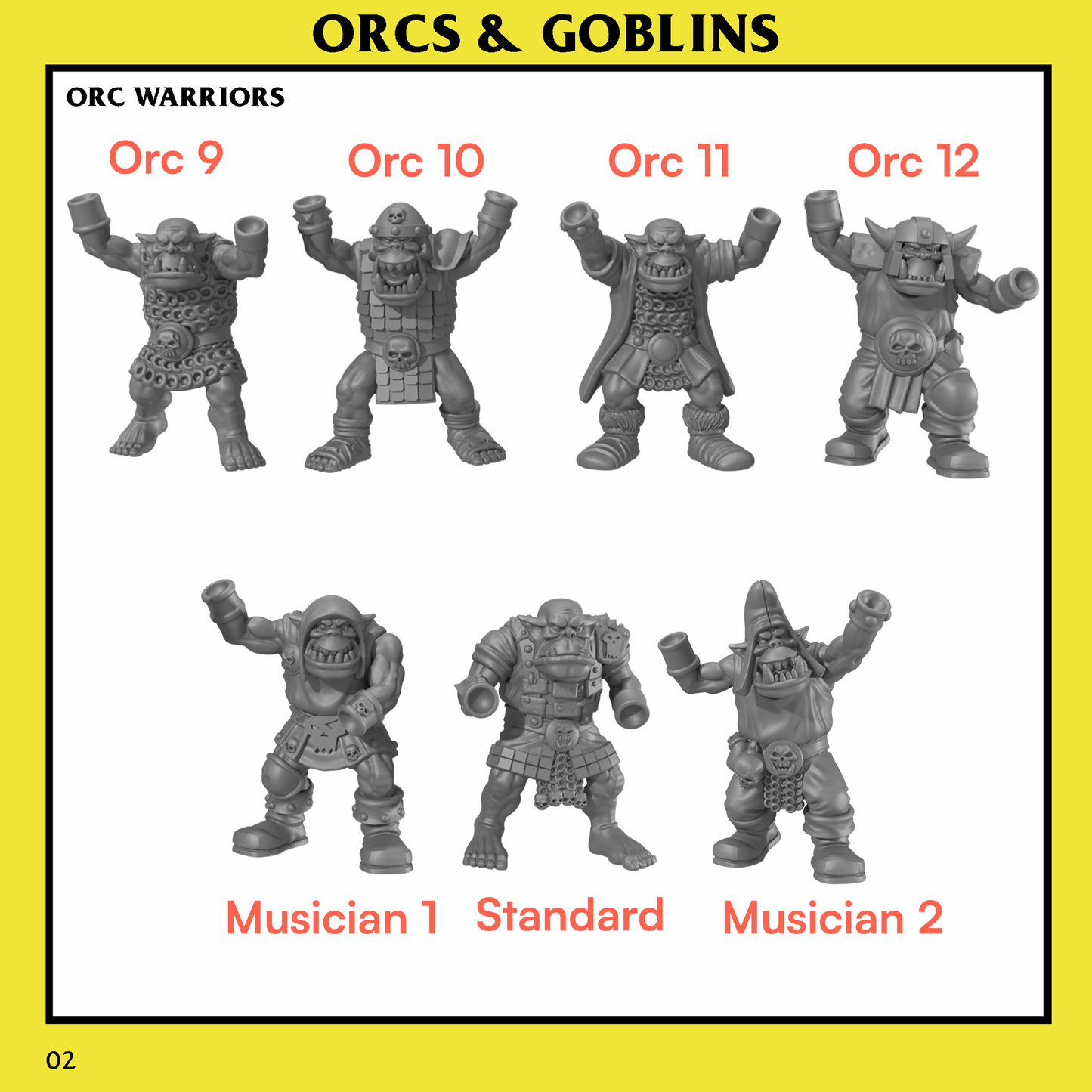 Orc Warriors Unit (15 Figuren)