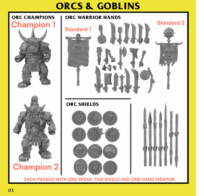 Orc Warriors Unit (15 Figuren)