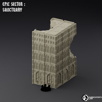 Destroyed Hab 3 – Epic Scale Gelände (6–10 mm)