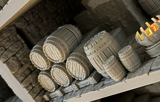 Barrels - Terrabloks Welcome to Helwick Tabletop Terrain