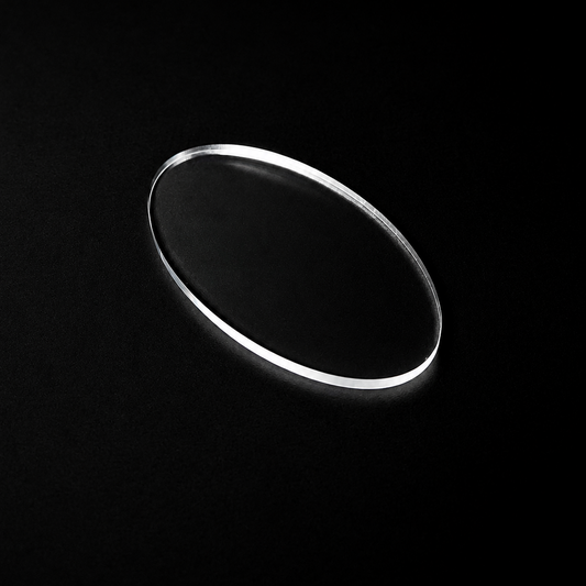 Transparent Base 52x90mm Oval (6pcs) - Laser-Cut Acrylic (Plexiglas©)