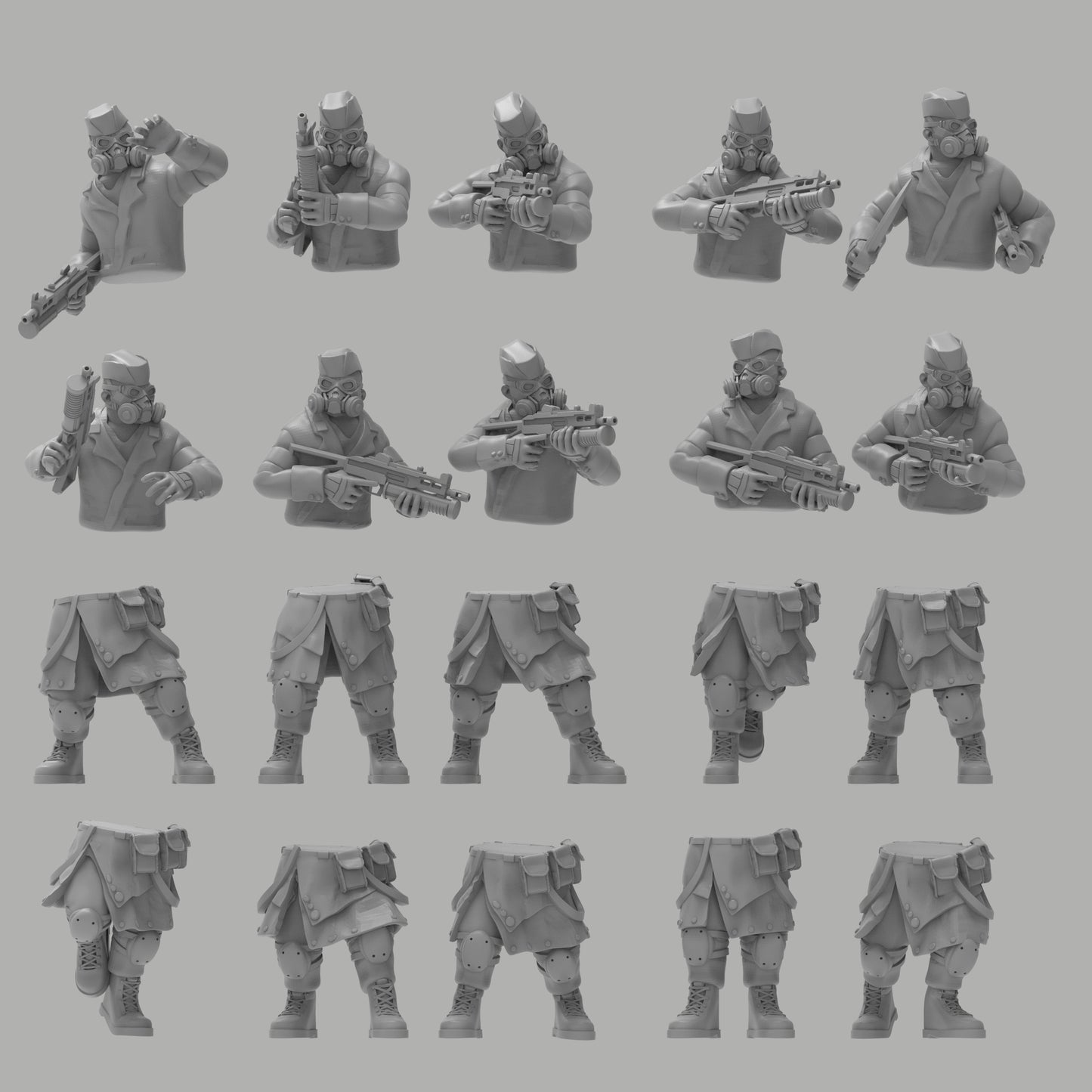 Shocktroopers SMGs