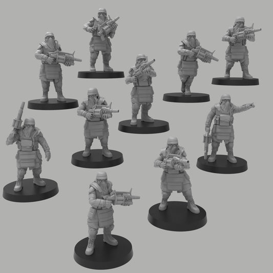 Grenadiers Grenade Launchers