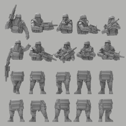 Grenadiers Grenade Launchers