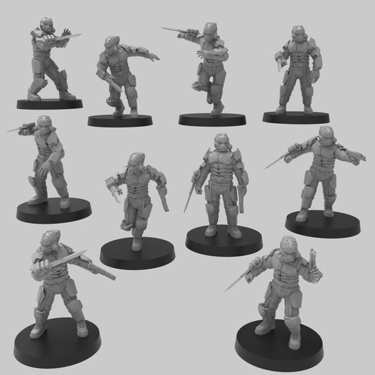 Advanced Shocktroops Wrist Blades