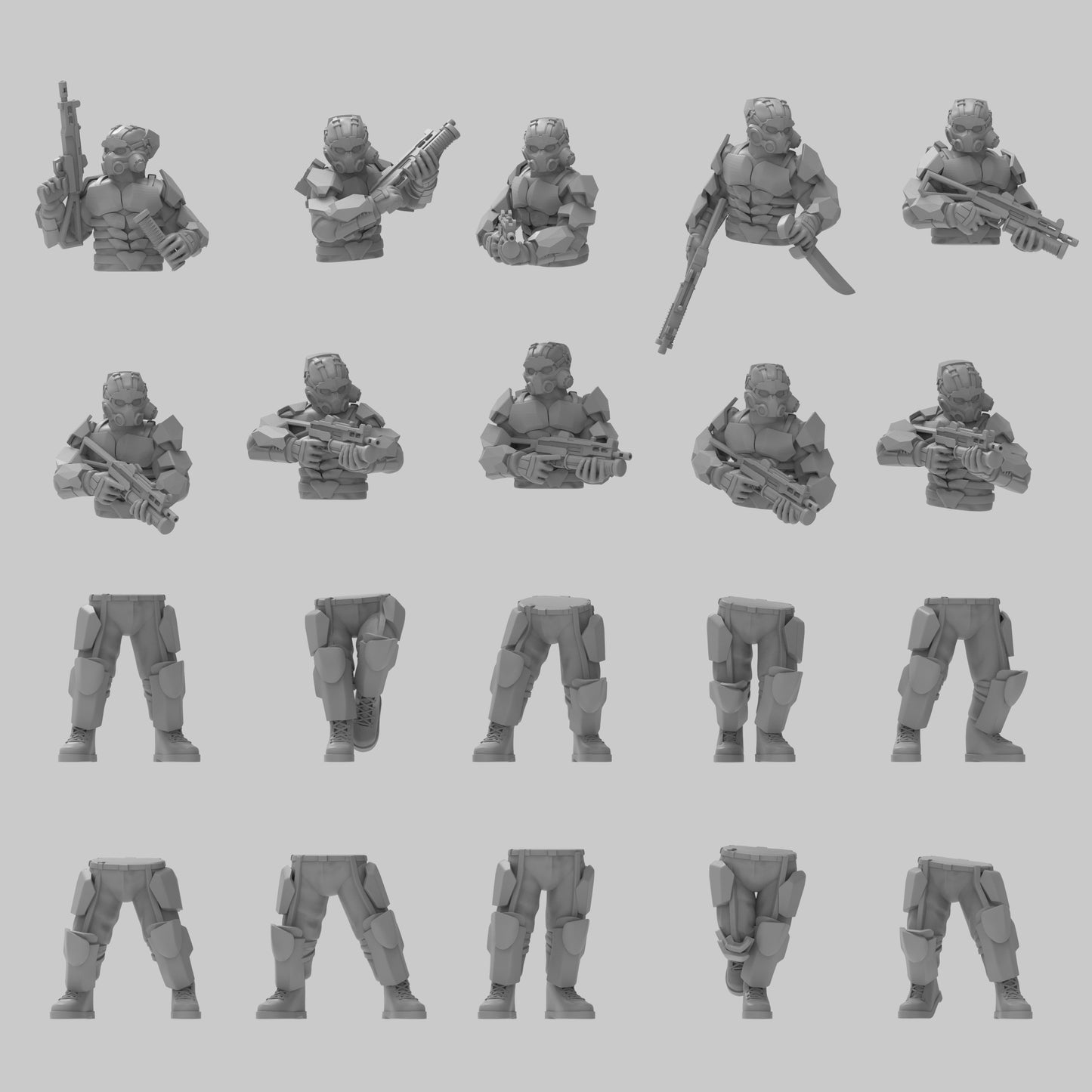 Advanced Shocktroops SMGs